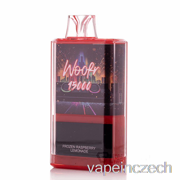 Woofr 15000 Jednorázové Vape Pero Z Mražené Malinové Limonády